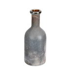 Vickerman CM190511 11" Slate Gray Glass Bottle