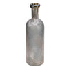Vickerman CM190516 16" Slate Gray Glass Bottle