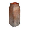 Vickerman CM191013 13" Desert Sand Square Glass Vase