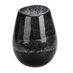 Vickerman CM194008 8" Blackberry Round Glass Vase