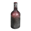 Vickerman CM194512 12" Milestone Gray Round Glass Vase