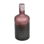Vickerman CM194513 13" Milestone Gray Round Glass Vase
