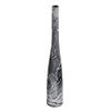 Vickerman CM195023 23" Charcoal Swirl Glass Vase