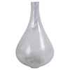 Vickerman CM195516 16" Irridescent Rainbow Glass Vase