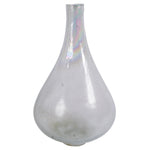 Vickerman CM195516 16" Irridescent Rainbow Glass Vase