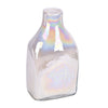 Vickerman CM196512 12" White Enamel Glass Bottle Vase