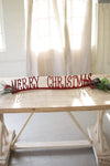 Kalalou set of two tabletop Merry Christmas signs (Min 2)