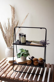 Two-Tiered Display Rack