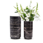  faux wood vase,