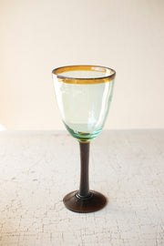 Eco-Friendly Wine Glass Set – Handcrafted Colombian Glass