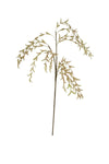 Tan Leafy Spray Artificial Floral Stems for Planters Set of 6