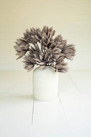 Green Artichoke Bud Faux Floral Stem – Set of 6