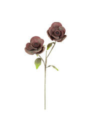 Dark Purple Faux Floral Stem – Set of 6