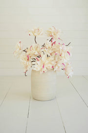Pink & White Faux Floral Stem – Set of 6
