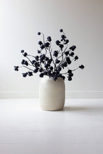 Black Artificial Floral Stem – 37" Tall EVA Foam and Wire Design by Kalalou