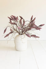 Botanica Stem Spray, 44.5"L Purple Flexible EVA Floral Accent, Set of 6 By Kalalou