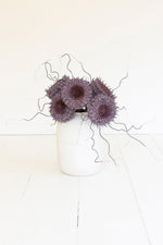 Botanica Stem Spray, 20"L Purple Flexible EVA Floral Accent, Set of 6 By Kalalou