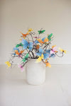 Mixed colorful butterfly stem 40 inch décor