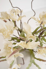 Artificial lavender floral spray for vases