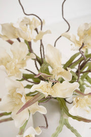 Artificial lavender floral spray for vases