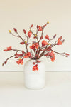 Botanica orange floral stem 28 inch tall