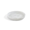 Two's Company CSR009 White Cloud Marbleized Organic Shaped Platter