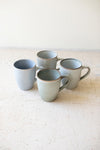 Storm Blue-Grey Coffee Mugs – Set of 4