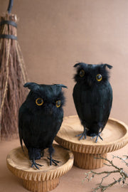 Halloween mantel decor