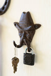 Cast Iron Cowboy Wall Hook – Rustic Western Accent
