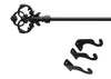 Curtain Rod – Decorative Wrought Iron