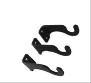 Rustic Wrought Iron Curtain Rod for Medium Windows