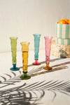 Multicolor Trumpet Flutes – Recycled Glass
