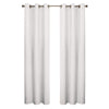 Weathermate Room Darkening Grommet Curtain Panel Pair each 40" x 54" White