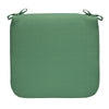 CW Home Fashions Laguna Herringbone Printed Throw Pillow 18" x 18" Green