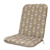 CW Home Fashions Tribal Printed High Back Cushion 20" x 45" Taupe