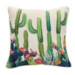CW Home Fashions Tropical Cactus Print Outdoor Decorative Pillow 18" x 18" Multi