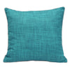 CW Home Fashions Aqua Textured Print Outdoor Decorative Pillow 18" x 18" Aqua