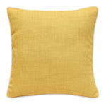 CW Home Fashions Cabana Textured Print Outdoor Decorative Pillow 18"x18" Yellow