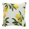 CW Home Fashions Cabana Lemons Print Outdoor Decorative Pillow 18" x 18" Multi