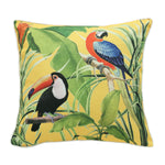 CW Home Fashions Cabana Toucan Print Outdoor Decorative Pillow 18" x 18" Multi