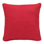 CW Home Fashions Ruby Red Large Outdoor Decorative Pillow 24" x 24" Red