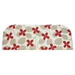CW Home Fashions Ruby Red Flower Print Outdoor Bench Seat Cushion 48" x 18" Red