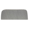 Fifty Shades of Grey Outdoor Chevron Print Bench Seat Cushion 48" x 18" Grey