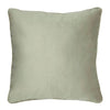 CommonWealth Home Fashions Seren Velvet Decorative Pillow 20" x 20" Oyster