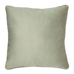 CommonWealth Home Fashions Seren Velvet Decorative Pillow 20" x 20" Oyster
