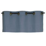 CommonWealthWeathermate Room Darkening Grommet Flat Valance 40" x 15" Blue