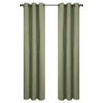 Weathermate Room Darkening Grommet Curtain Panel Pair each 40" x 63" Sage