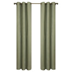 Weathermate Room Darkening Grommet Curtain Panel Pair each 40" x 84" Sage
