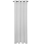 CommonWealth Escape Sheer Grommet Outdoor Curtain Panel 54" x 84" White