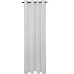 CommonWealth Escape Sheer Grommet Outdoor Curtain Panel 54" x 108" White